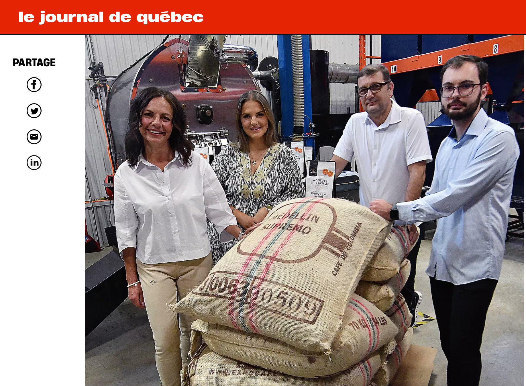 They fled the war, opened a business in Quebec and innovated in coffee.