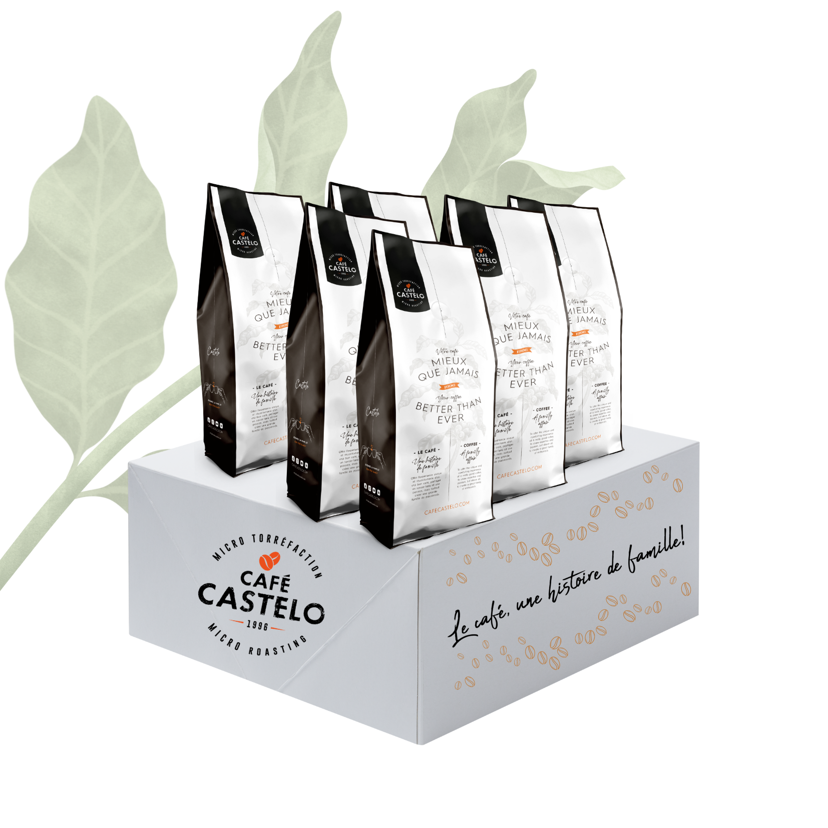 DOUX À MI-CORSÉ discovery tin - coffee beans or ground coffee