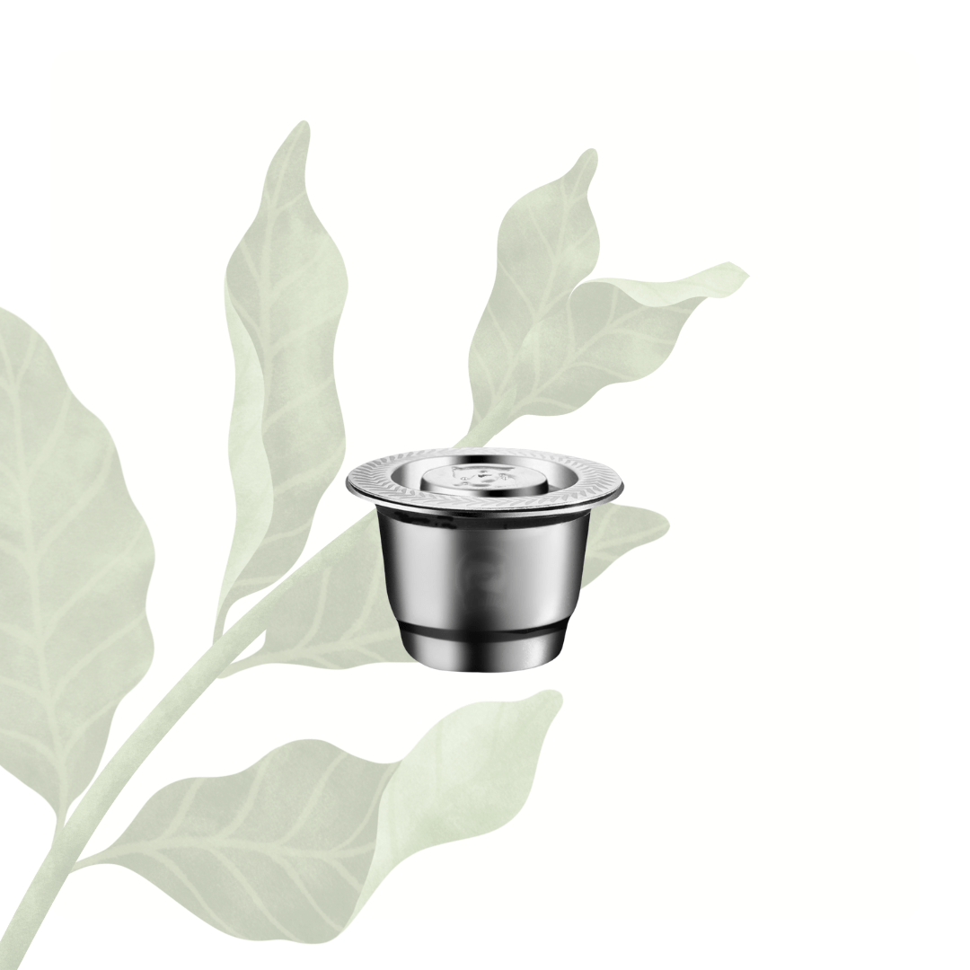 Reusable capsule & compatible with Original Nespresso®.