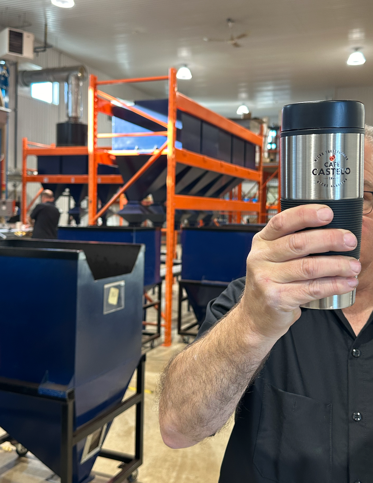 Stainless steel thermal tumbler