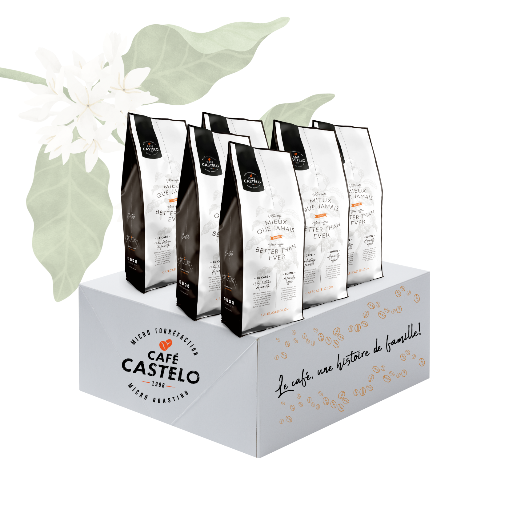 Boite découverte CORSÉ - café en grains ou moulu