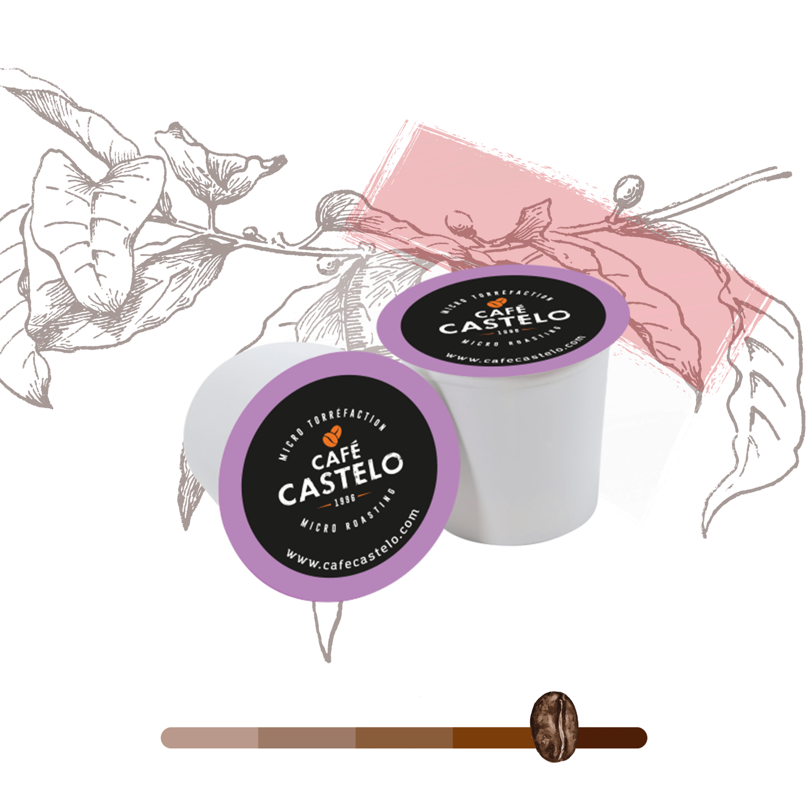 DÉCAFÉINÉ SUMATRA - Capsules compatibles avec Keurig®