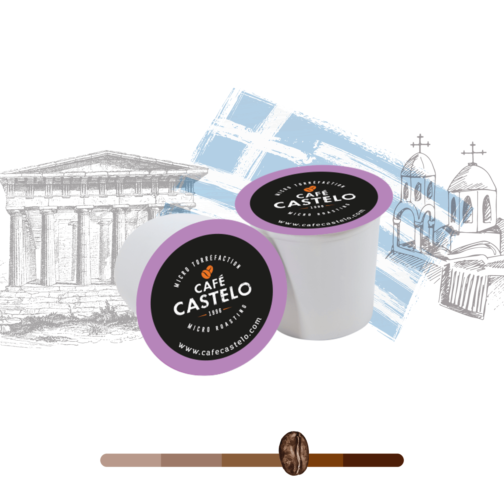 MIEL NOIR - Capsules compatibles avec Keurig®