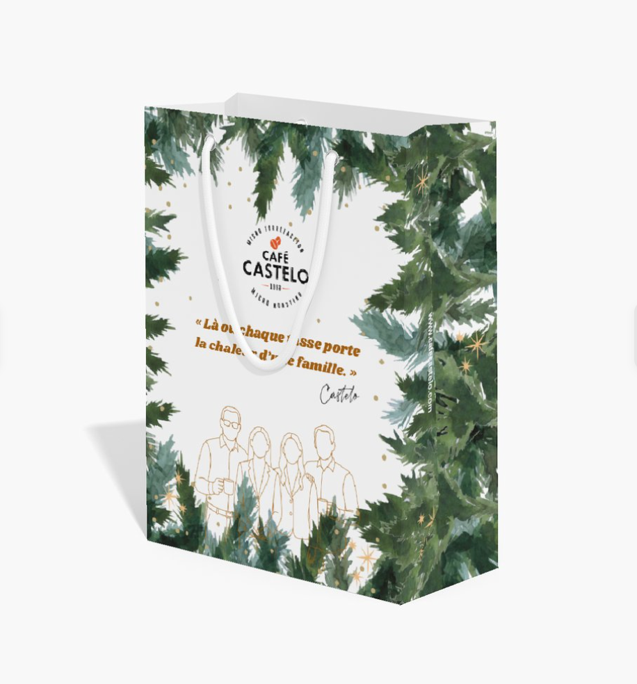 Sac cadeau - Temps des fêtes