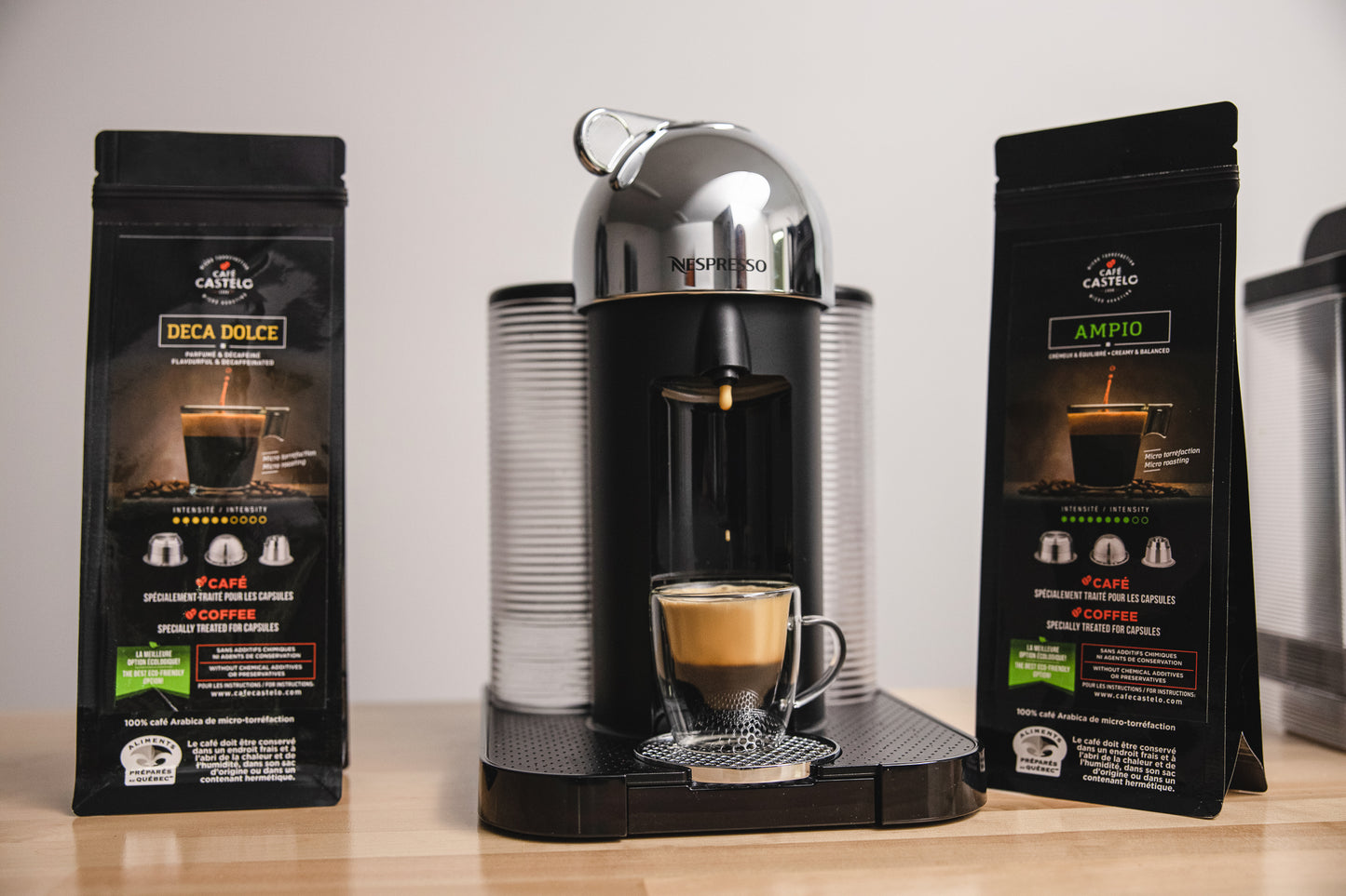 Un nouveau café pour les capsules réutilisables » – Café Castelo