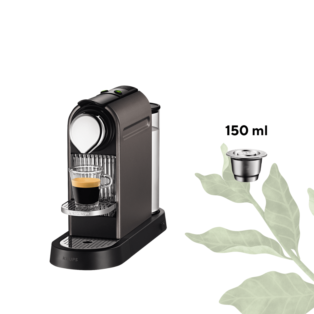 
                  
                    Capsule réutilisable & compatible avec Original Nespresso®
                  
                