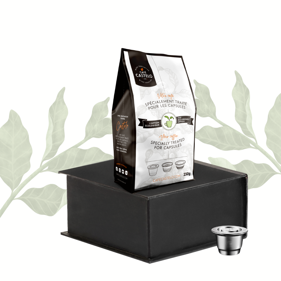 Kit de dégustation de café Luscioux - 4 saveurs différentes - Capsules  compatibles Nespresso®*