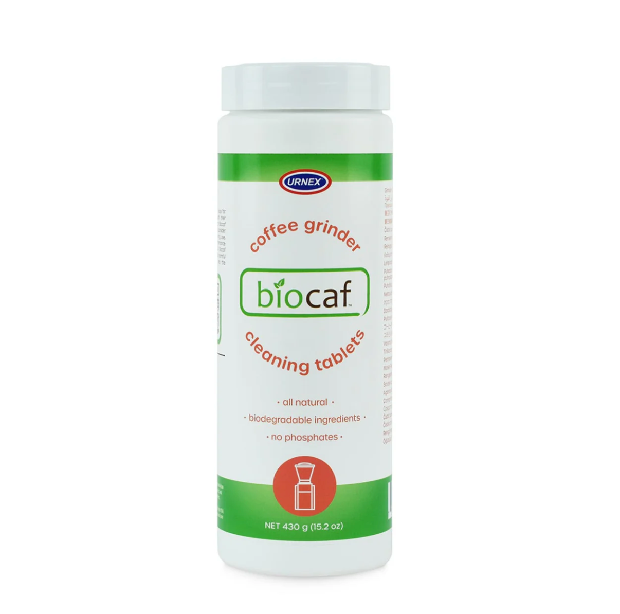 Biocaf™ – Pastilles nettoyantes naturelles pour moulin à café