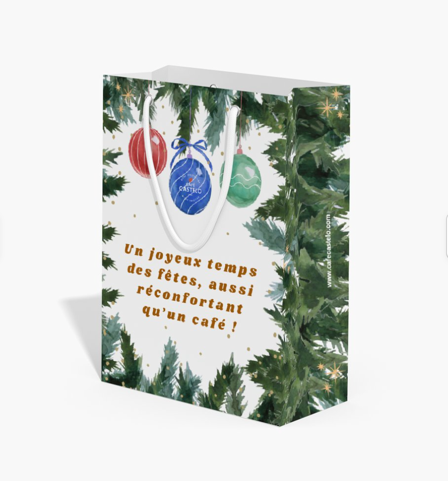 Sac cadeau - Temps des fêtes