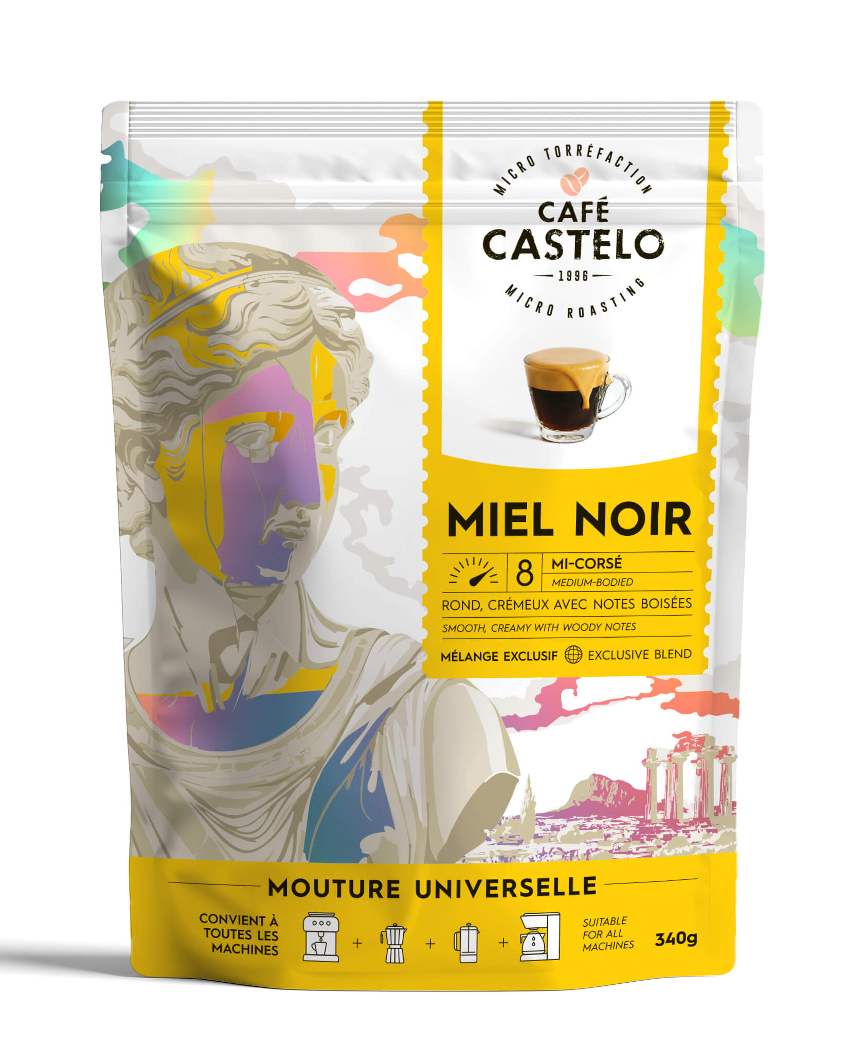 MIEL NOIR  - Mouture Universelle